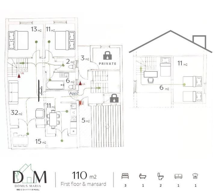 Domus Maria With Swimming Pool And Free Parking Vila Banjole Exterior foto
